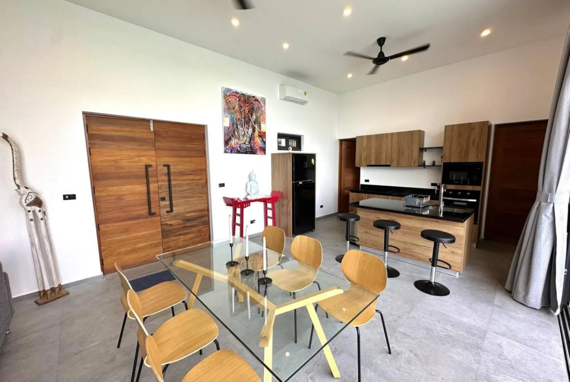 Modern 3-Bedroom Sea View Pool Villa for Sale in Bophut, Koh Samui