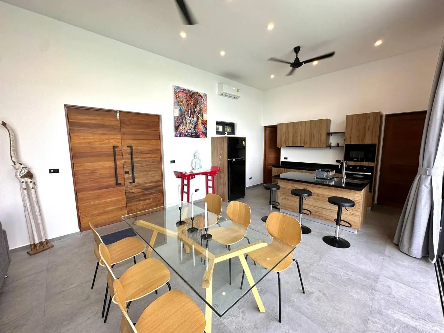 Modern 3-Bedroom Sea View Pool Villa for Sale in Bophut, Koh Samui