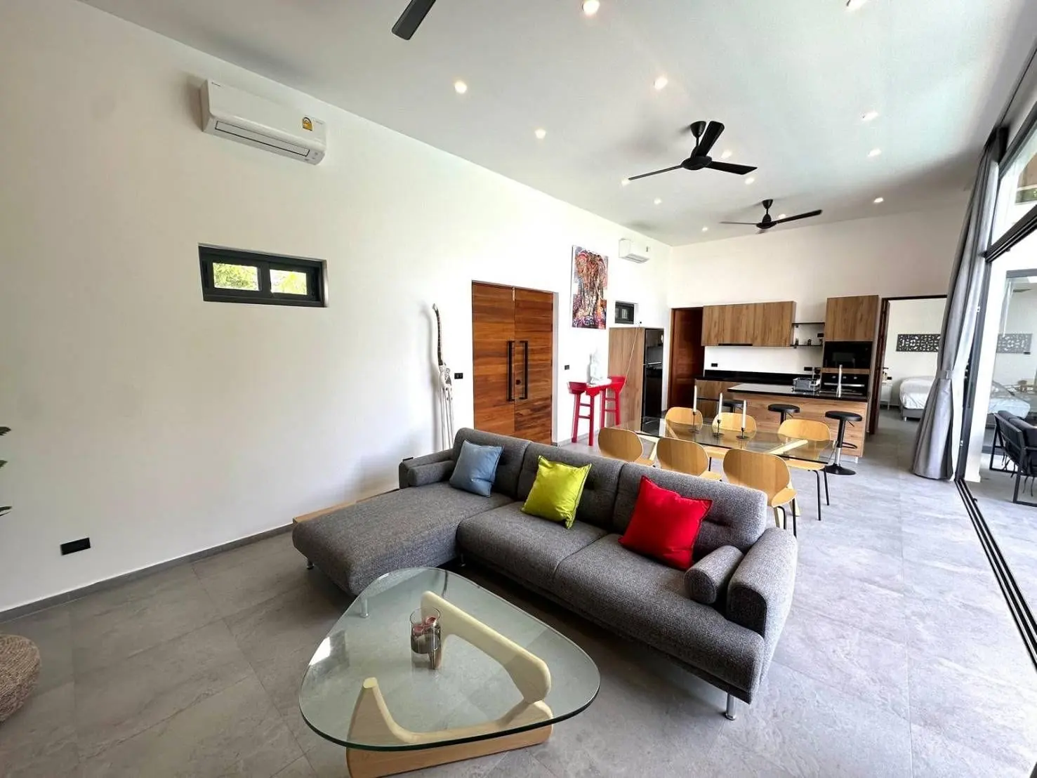 Modern 3-Bedroom Sea View Pool Villa for Sale in Bophut, Koh Samui