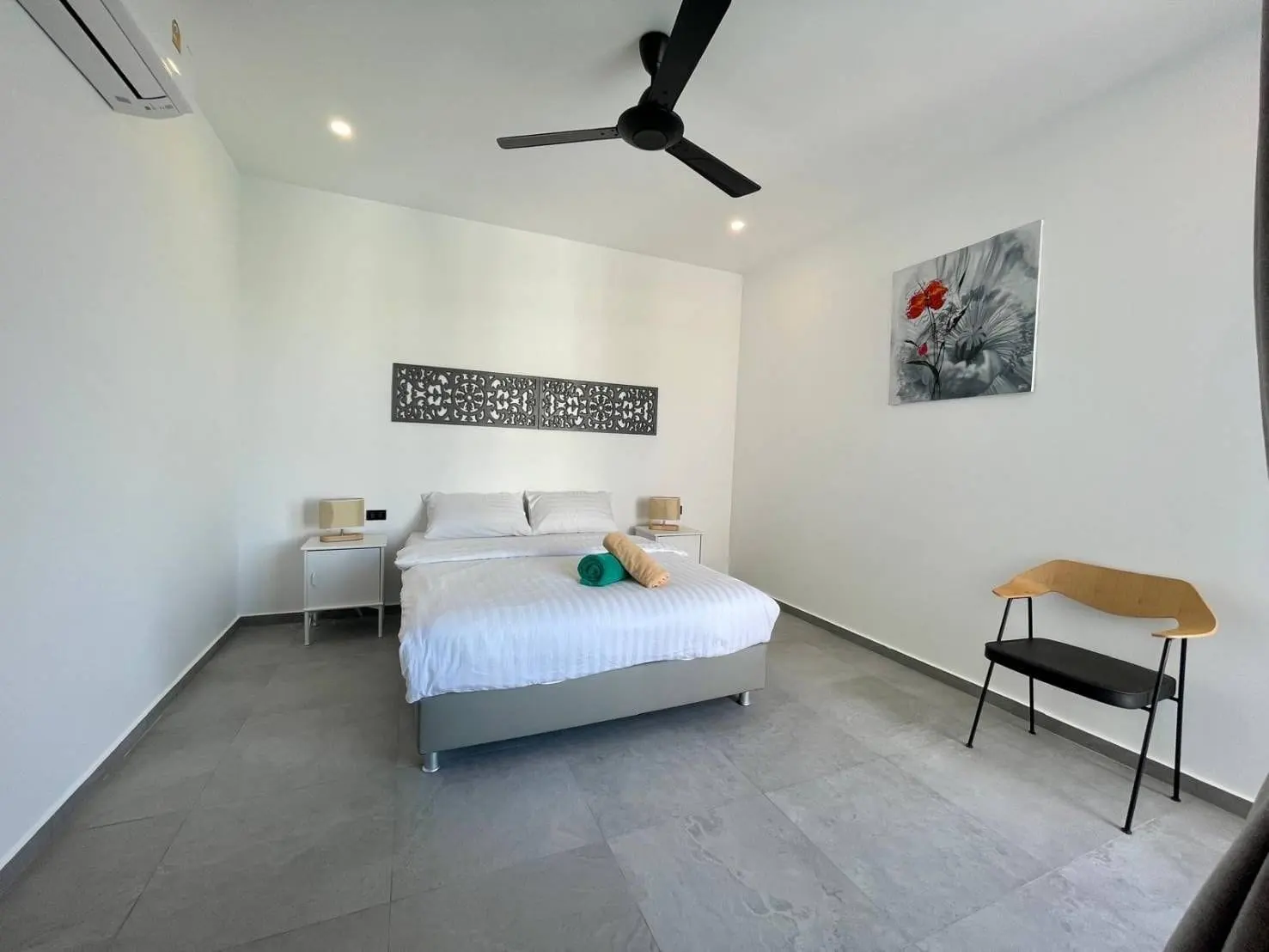 Modern 3-Bedroom Sea View Pool Villa for Sale in Bophut, Koh Samui