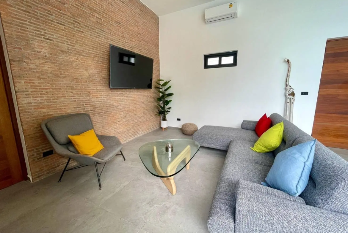 Modern 3-Bedroom Sea View Pool Villa for Sale in Bophut, Koh Samui