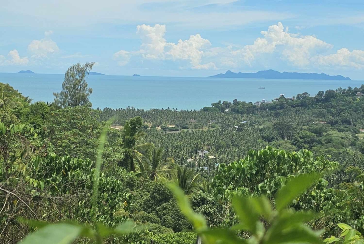 Sea View Land for Sale in Taling Ngam, Koh Samui