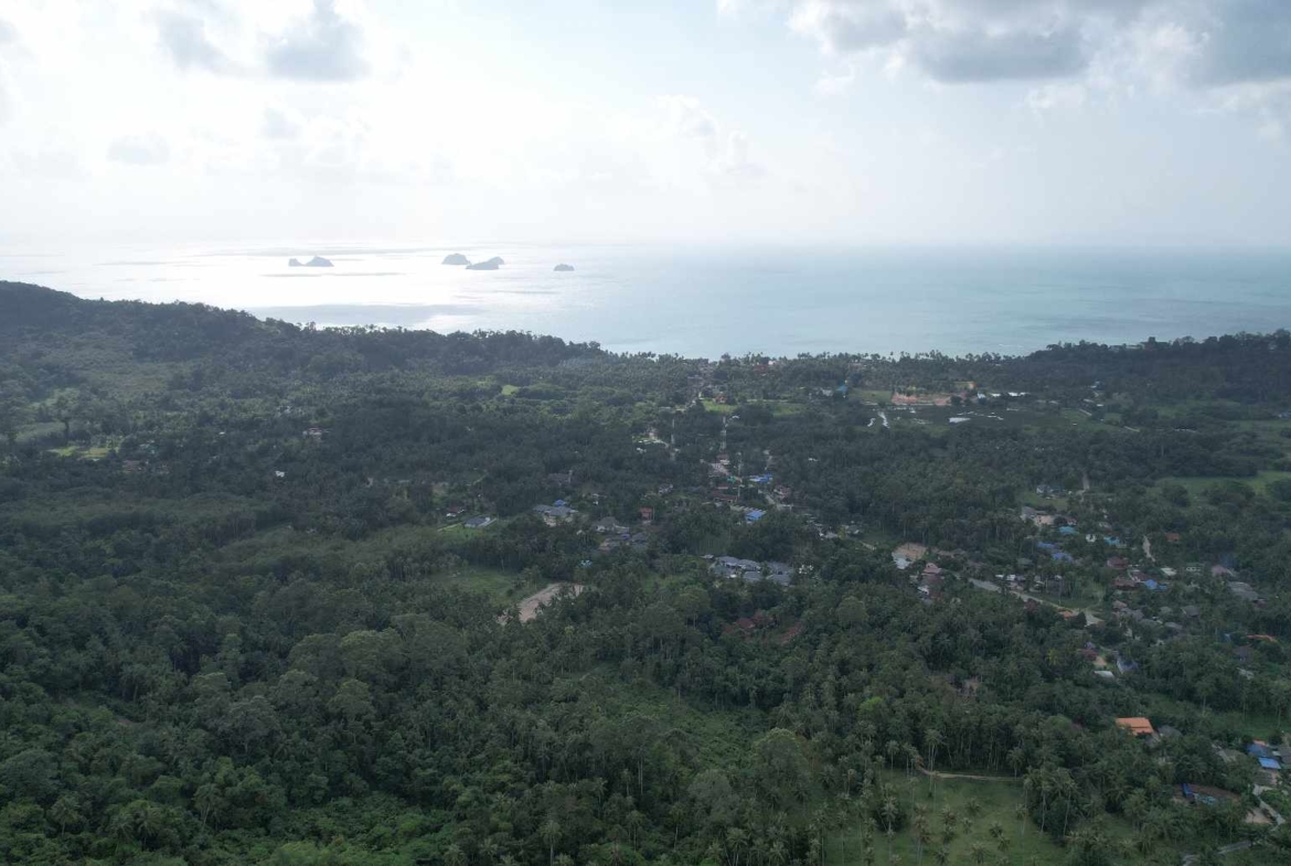 Sea View Land for Sale in Taling Ngam, Koh Samui