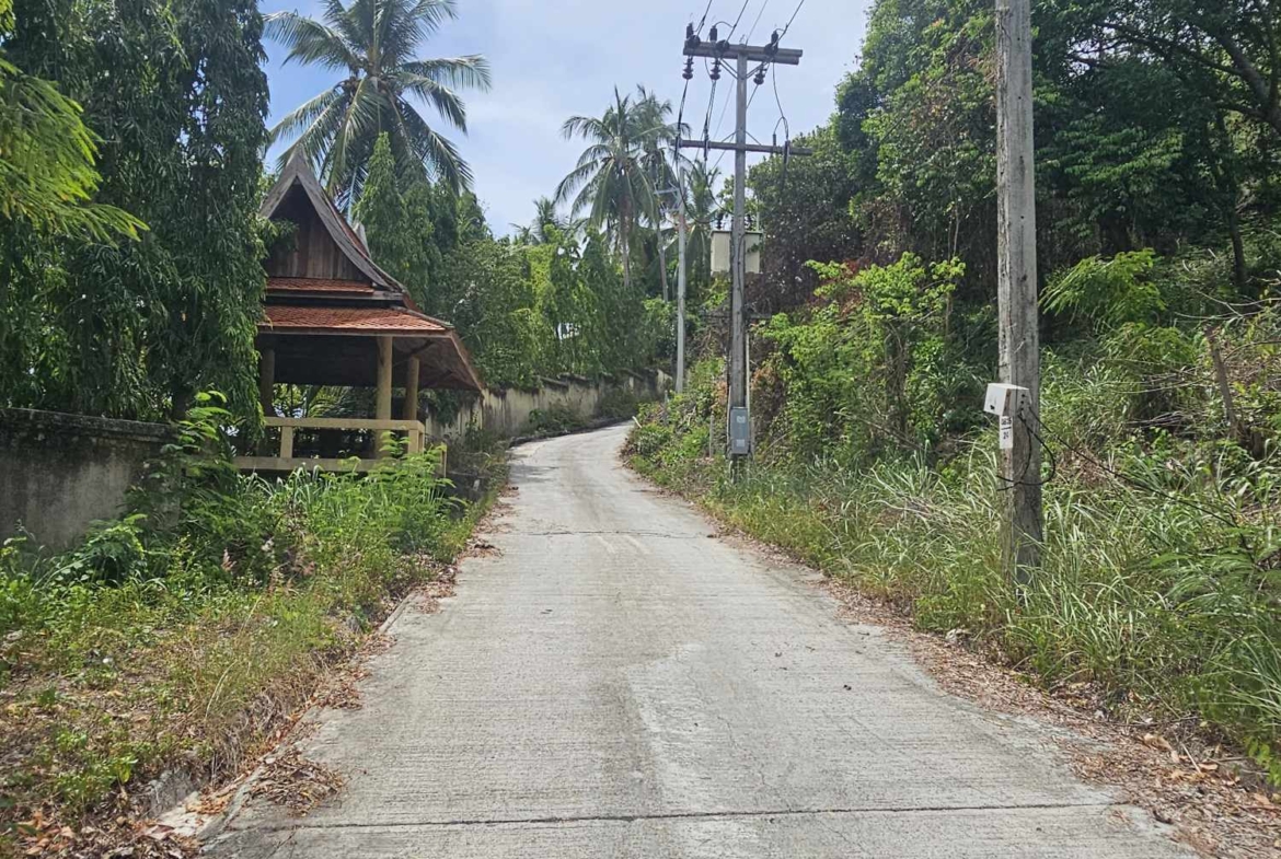 Sea View Land for Sale in Taling Ngam, Koh Samui