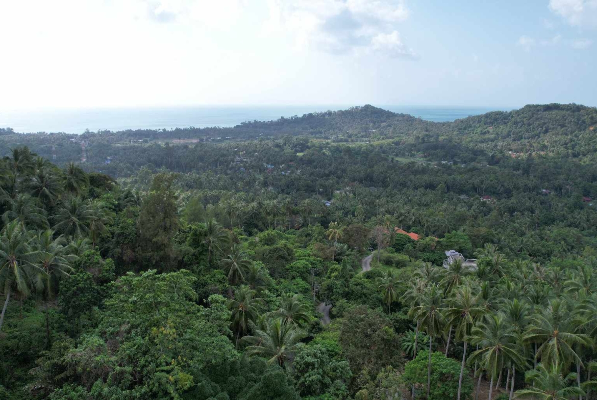 Sea View Land for Sale in Taling Ngam, Koh Samui