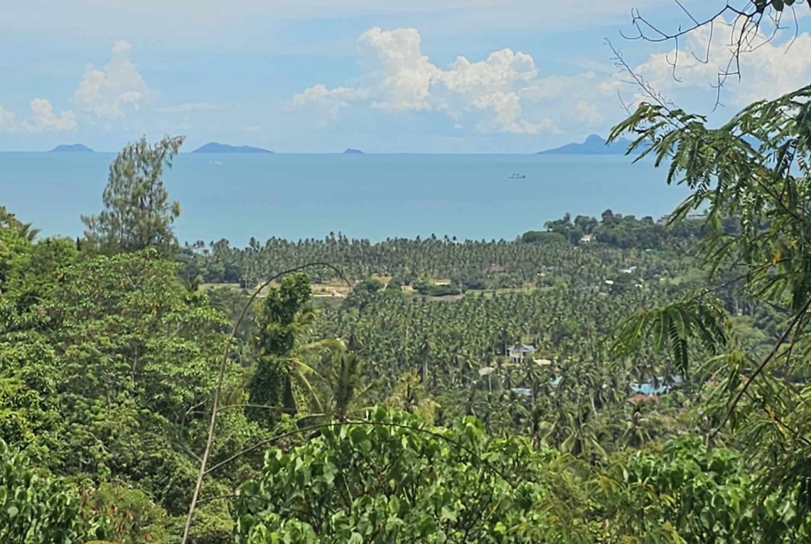 Sea View Land for Sale in Taling Ngam, Koh Samui