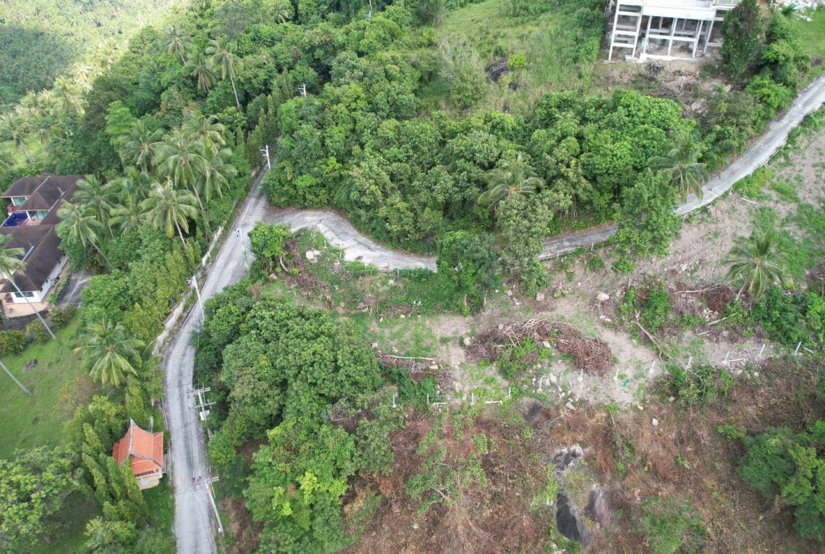 Sea View Land for Sale in Taling Ngam, Koh Samui