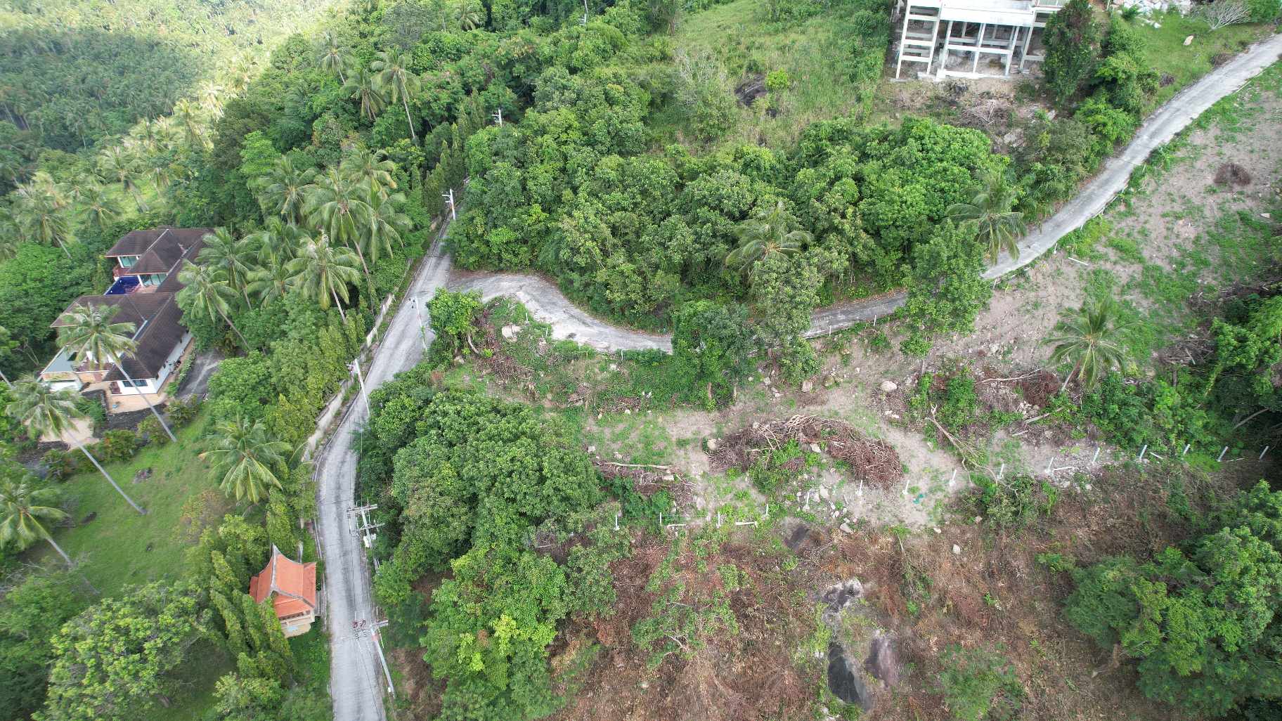 Sea View Land for Sale in Taling Ngam, Koh Samui