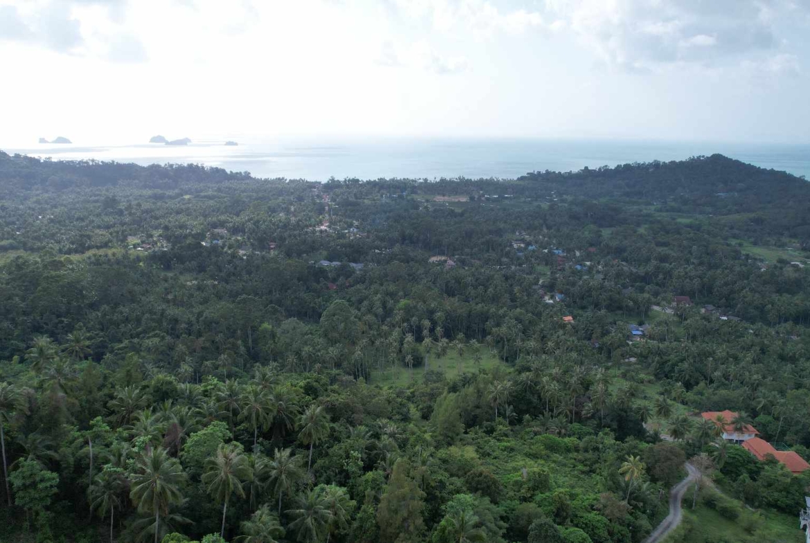 Sea View Land for Sale in Taling Ngam, Koh Samui