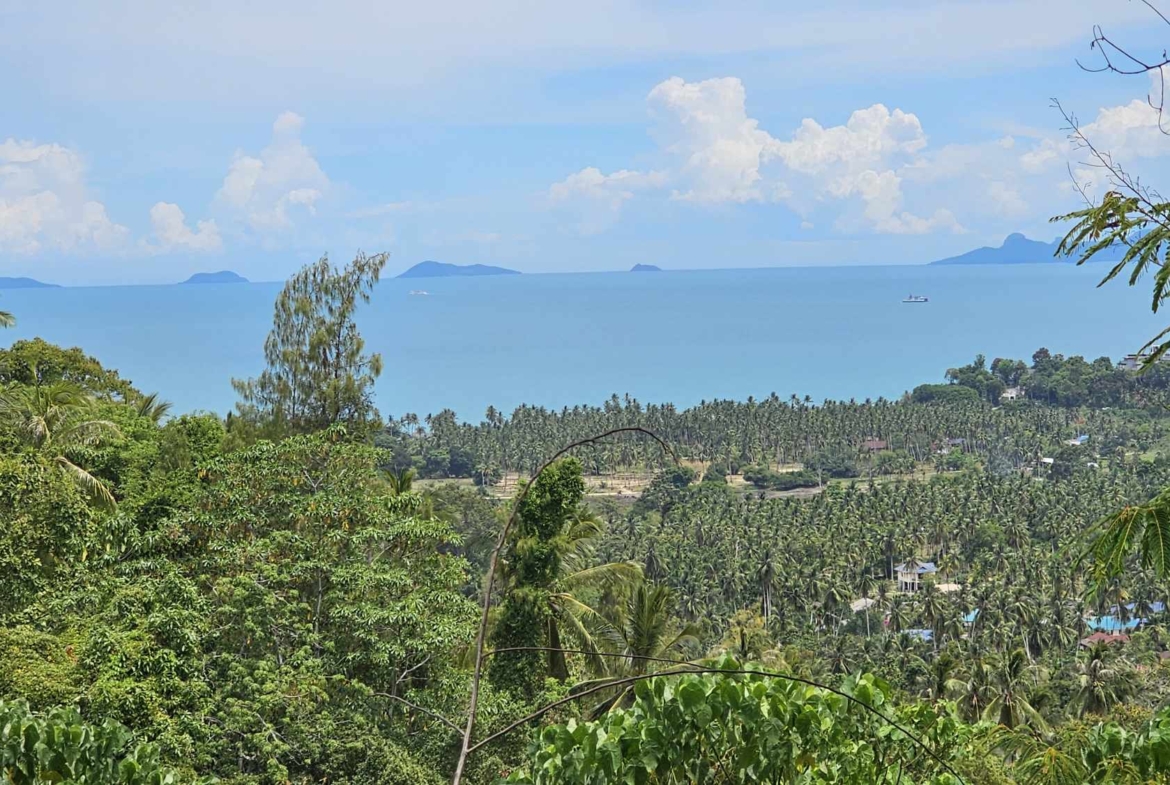 Sea View Land for Sale in Taling Ngam, Koh Samui