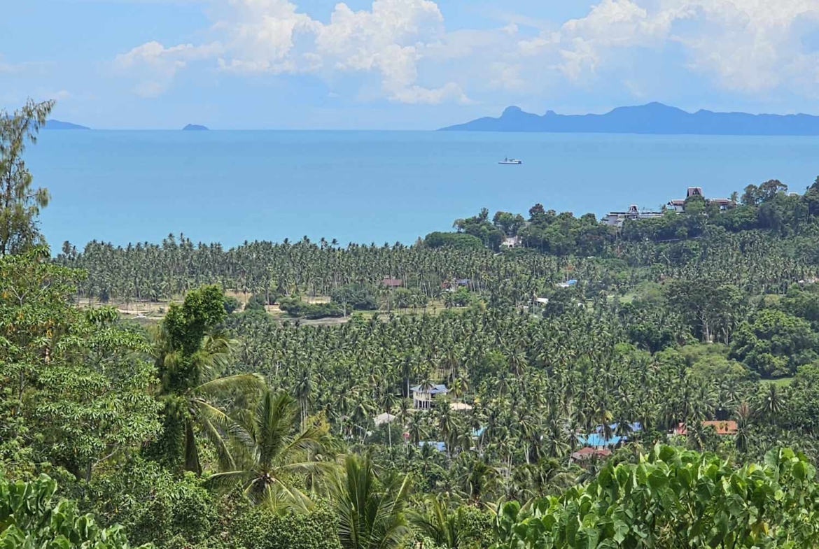 Sea View Land for Sale in Taling Ngam, Koh Samui