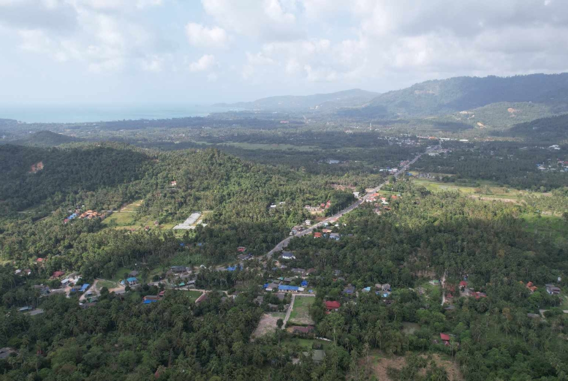 Sea View Land for Sale in Taling Ngam, Koh Samui