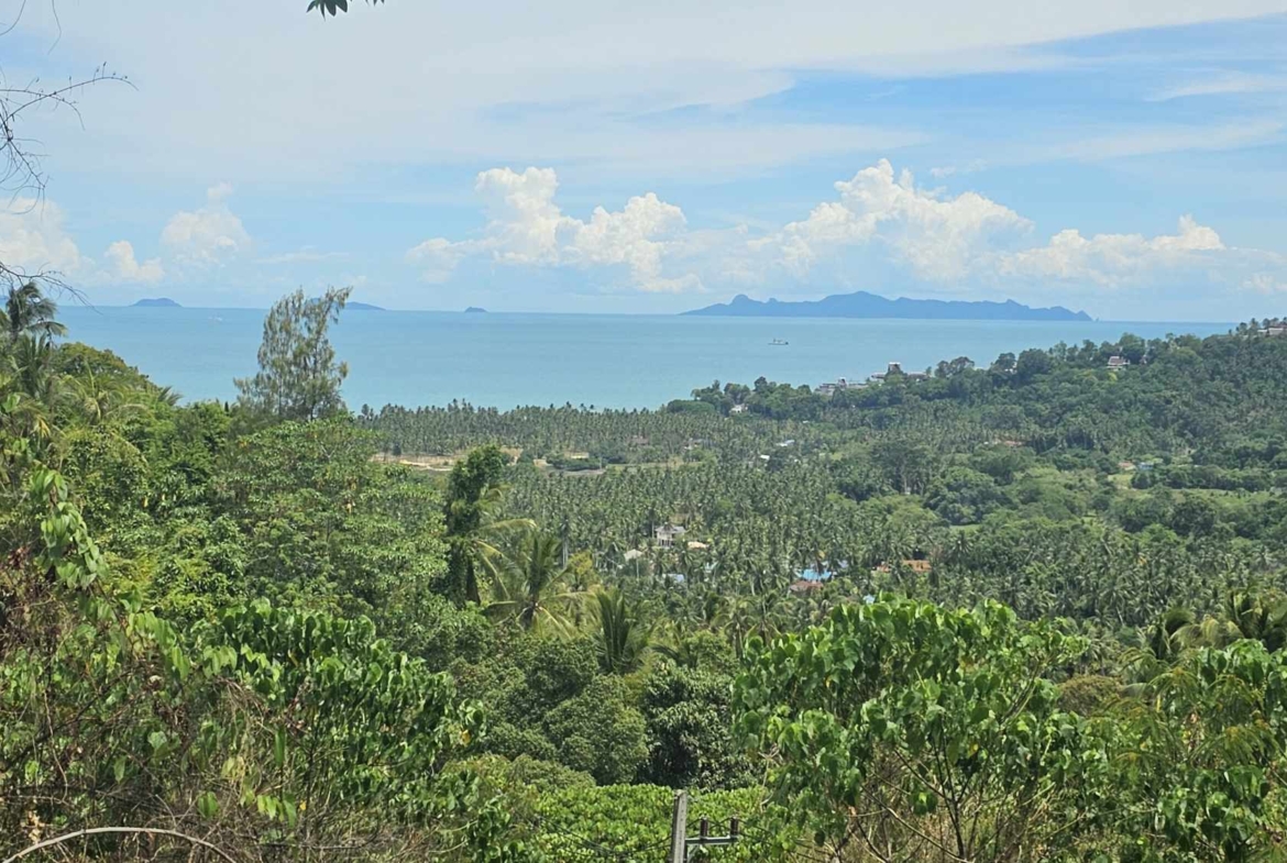 Sea View Land for Sale in Taling Ngam, Koh Samui