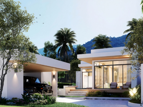 Charming 2-Bedroom Modern Tropical Pool Villa– Villa 19