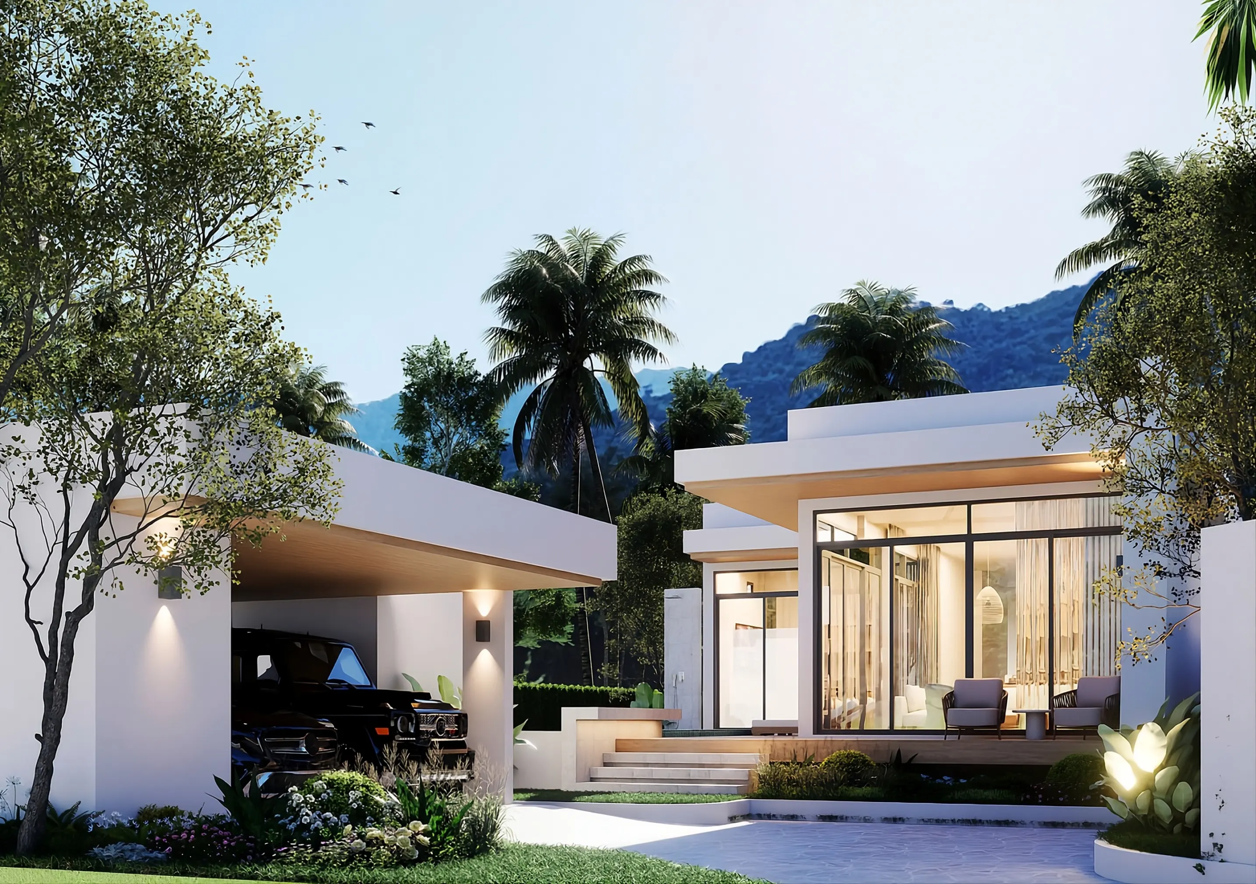 Charming 2-Bedroom Modern Tropical Pool Villa– Villa 19