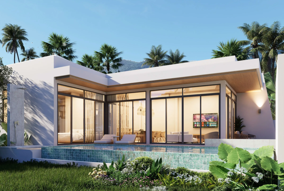 Aether Golden Pool Villas 2-Bedroom Modern Tropical Pool Villa– Villa 19