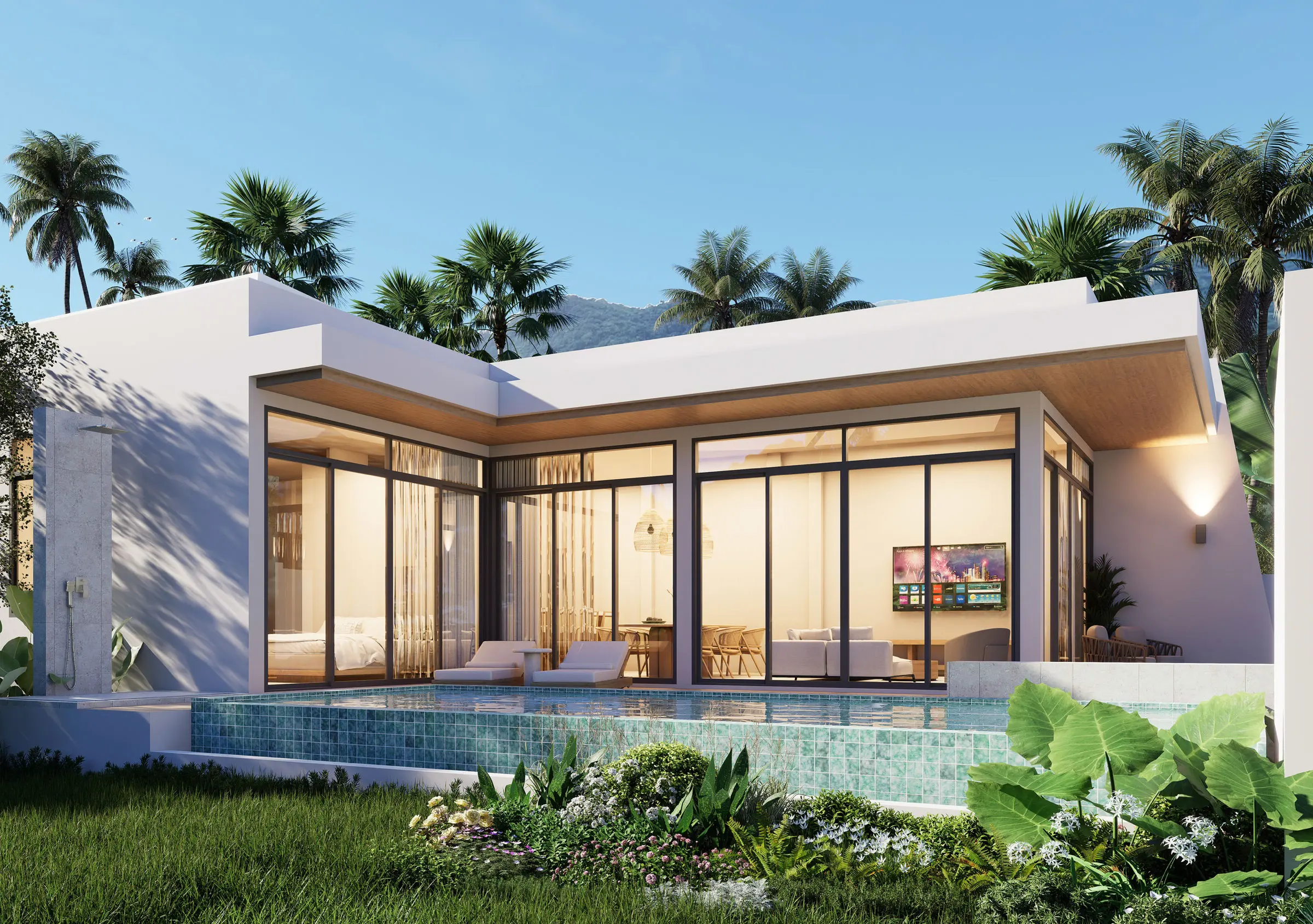 Aether Golden Pool Villas 2-Bedroom Modern Tropical Pool Villa– Villa 19
