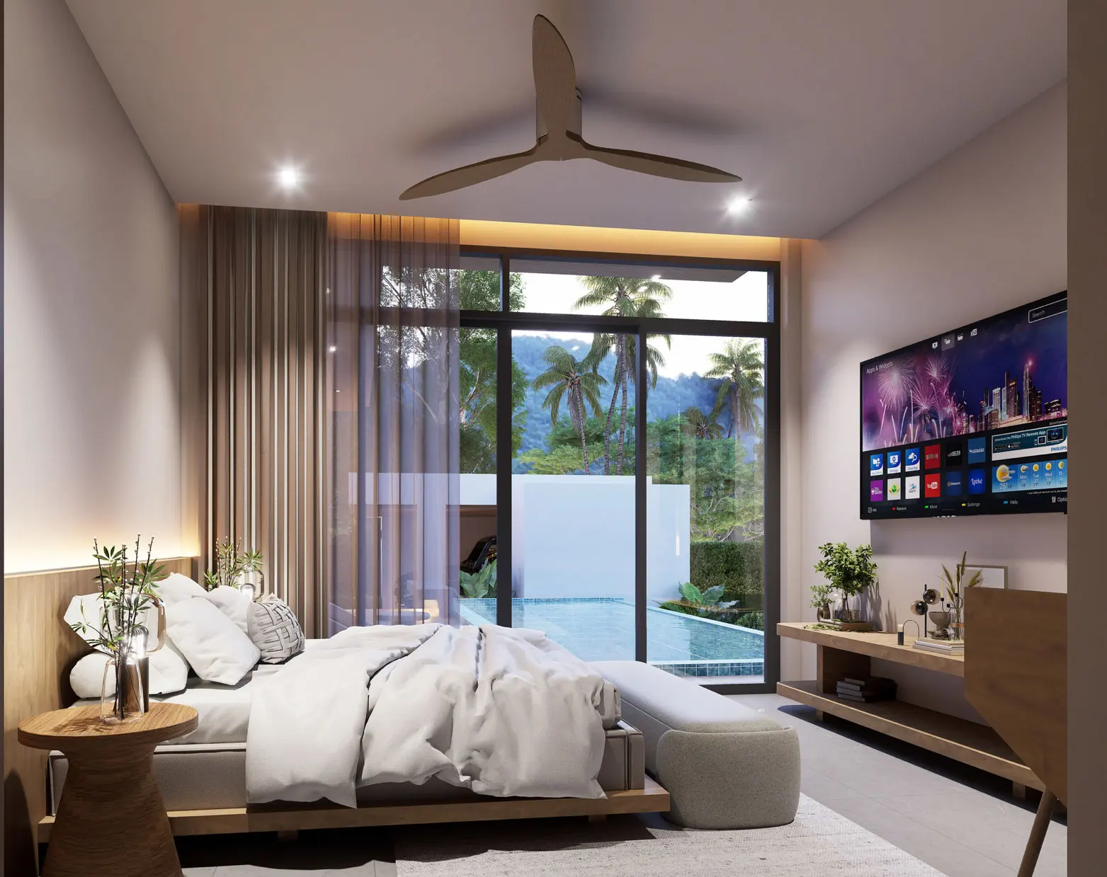 Aether Golden Pool Villas 2-Bedroom Modern Tropical Pool Villa– Villa 19