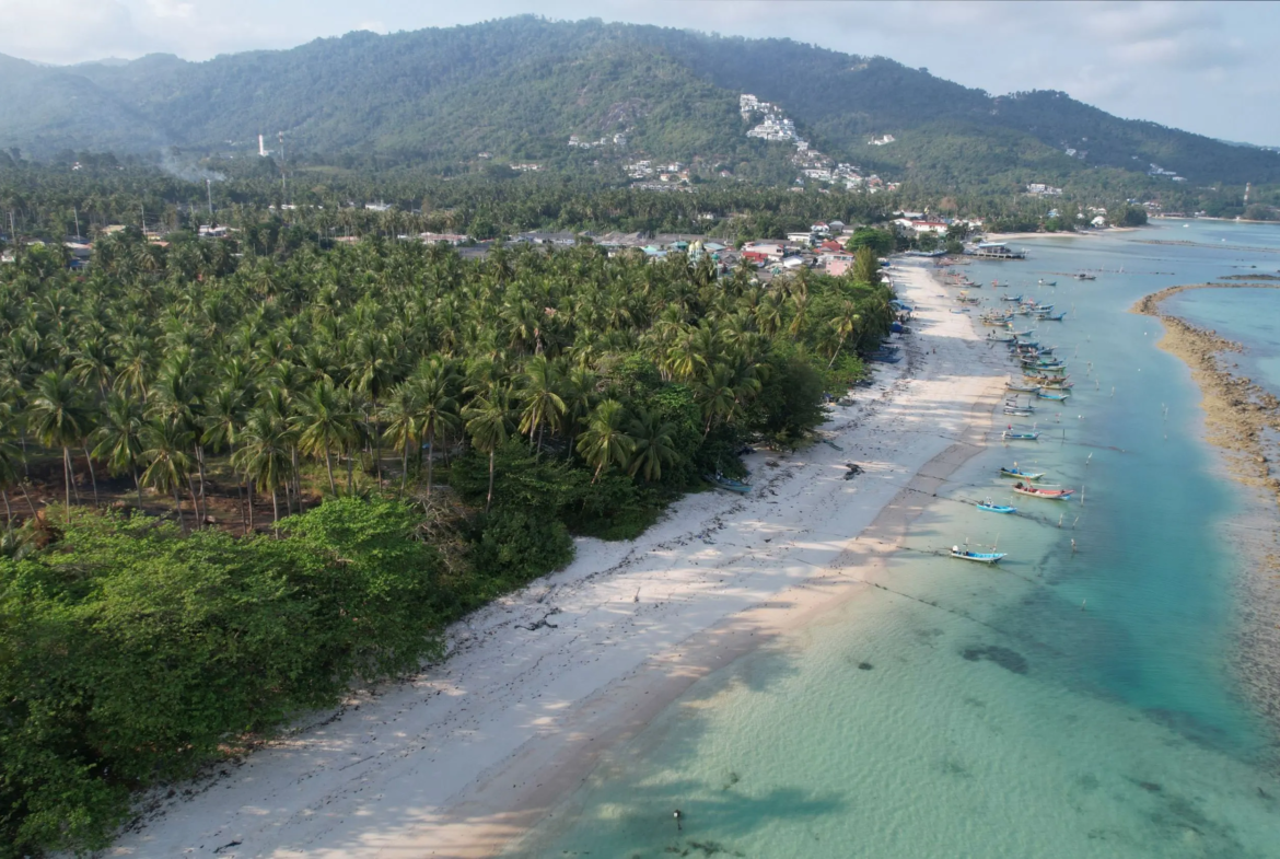 Beachfront Land for Sale in Koh Samui | 6 Rai 2 Ngan 22 Sq.wah in Hua Thanon, Lamai