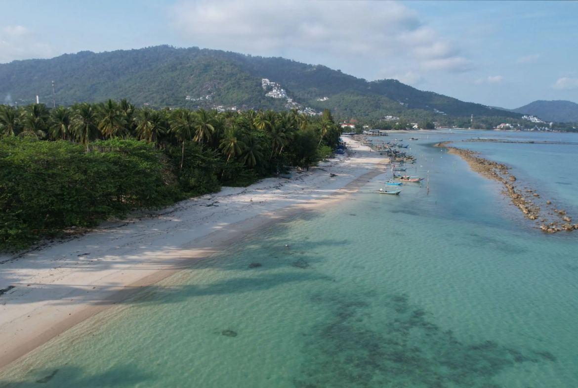 Beachfront Land for Sale in Koh Samui | 6 Rai 2 Ngan 22 Sq.wah in Hua Thanon, Lamai