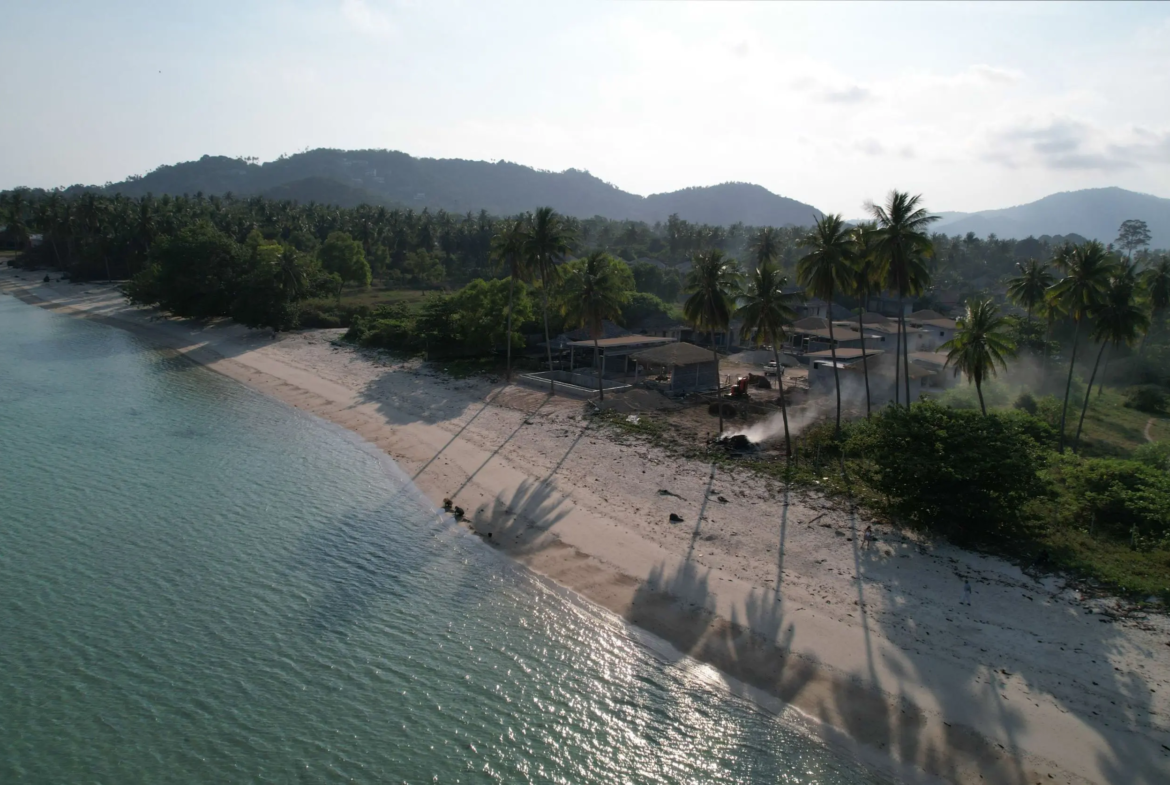 Beachfront Land for Sale in Koh Samui | 6 Rai 2 Ngan 22 Sq.wah in Hua Thanon, Lamai