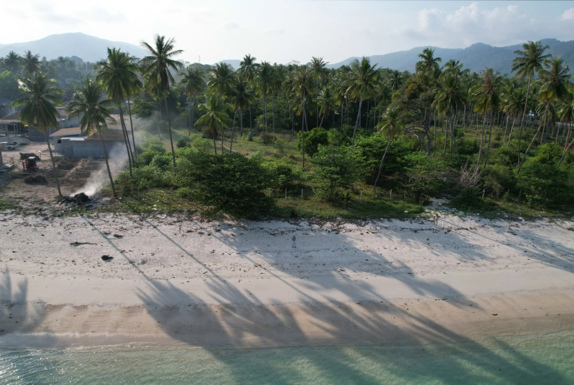 Beachfront Land for Sale in Koh Samui | 6 Rai 2 Ngan 22 Sq.wah in Hua Thanon, Lamai