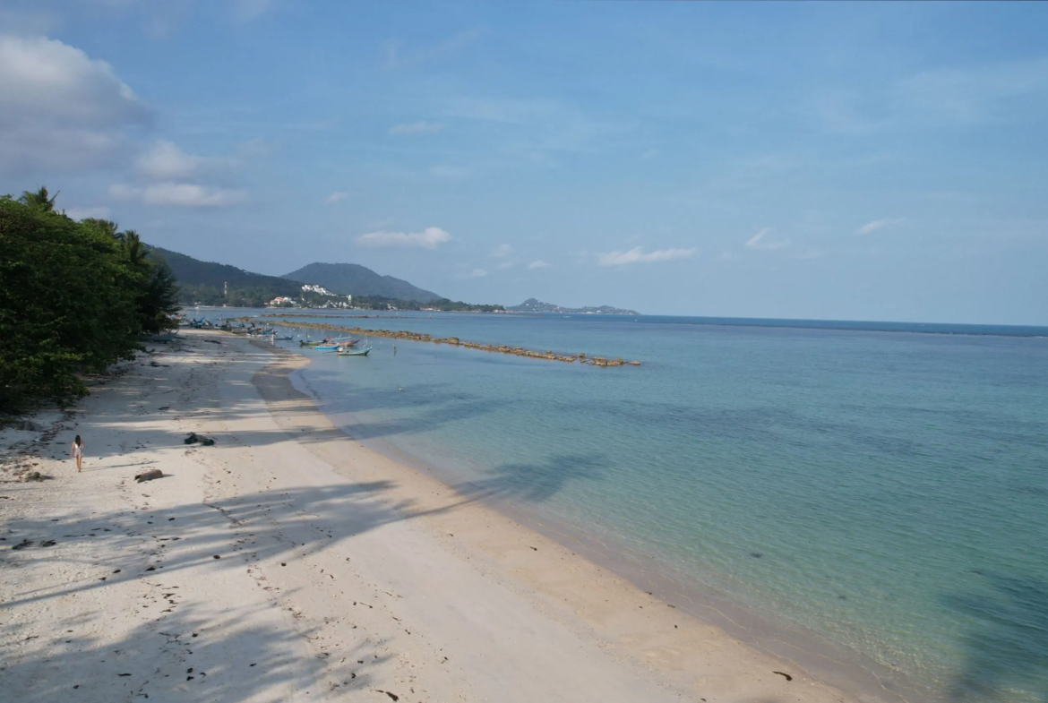 Beachfront Land for Sale in Koh Samui | 6 Rai 2 Ngan 22 Sq.wah in Hua Thanon, Lamai