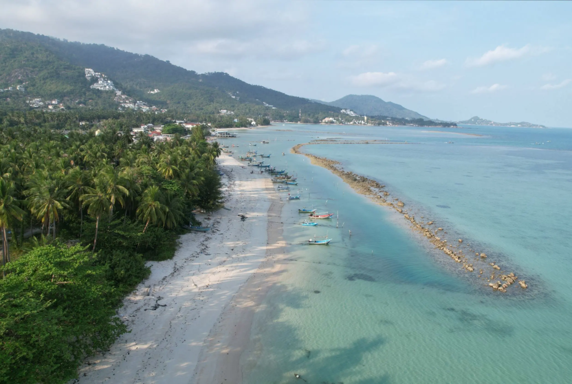 Beachfront Land for Sale in Koh Samui | 6 Rai 2 Ngan 22 Sq.wah in Hua Thanon, Lamai