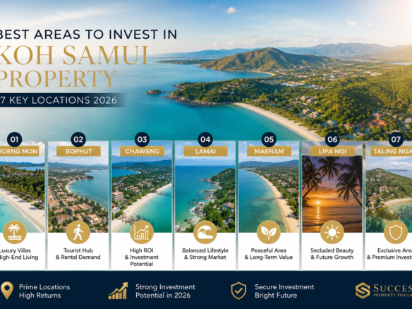 Best areas to invest in Koh Samui property in 2026 – 7 key locations