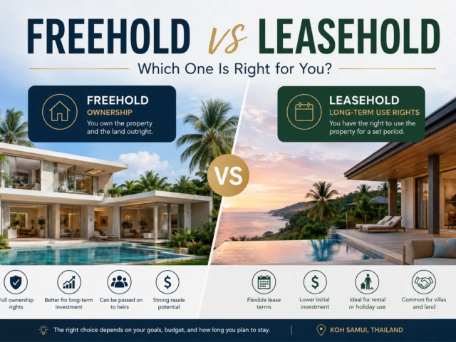 Freehold vs Leasehold in Thailand: Which One Is Right for You?