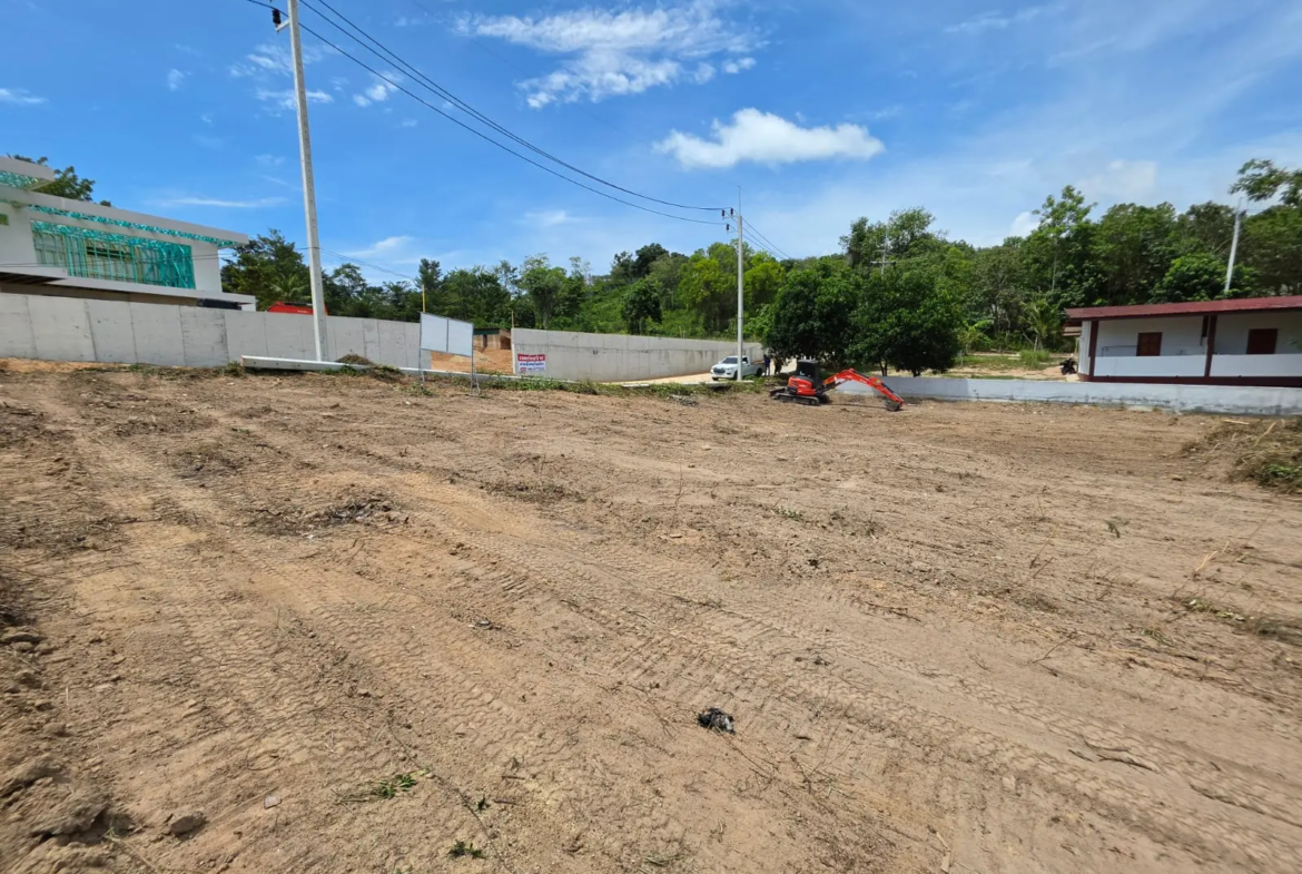 Land for Sale Near Choeng Mon Beach, Koh Samui – 1 Rai 2 Ngan 11 Sq.Wah | THB 15 Million