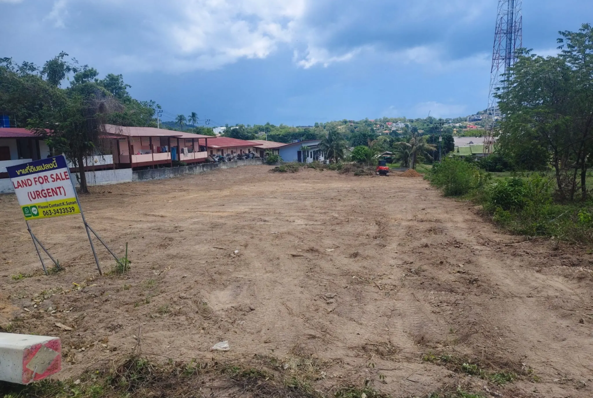 Land for Sale Near Choeng Mon Beach, Koh Samui – 1 Rai 2 Ngan 11 Sq.Wah | THB 15 Million