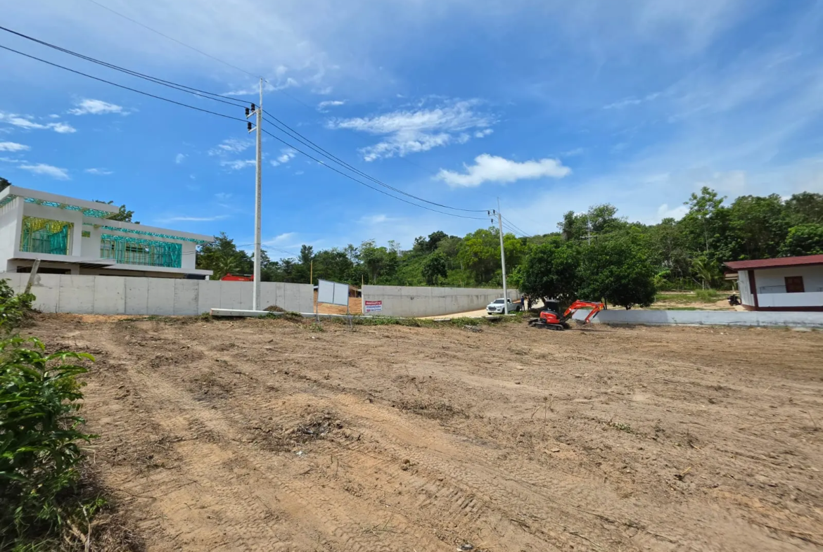 Land for Sale Near Choeng Mon Beach, Koh Samui – 1 Rai 2 Ngan 11 Sq.Wah | THB 15 Million