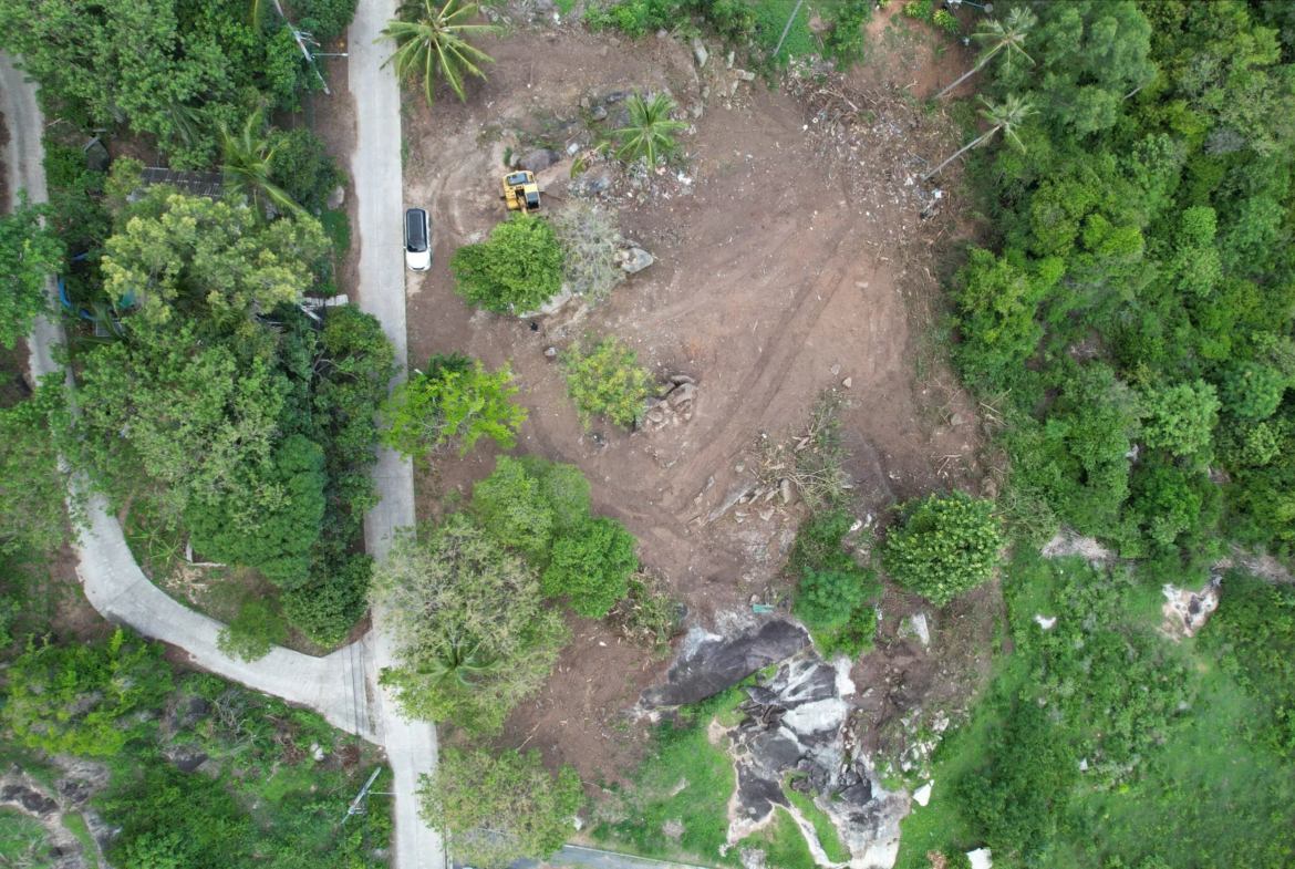 Exceptional Sea View Investment Land in Lamai – Flexible Plot Options