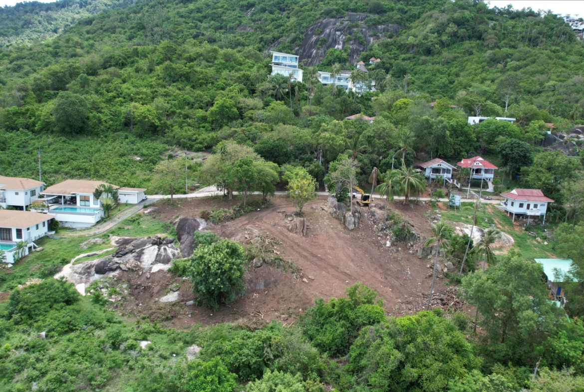 Exceptional Sea View Investment Land in Lamai – Flexible Plot Options