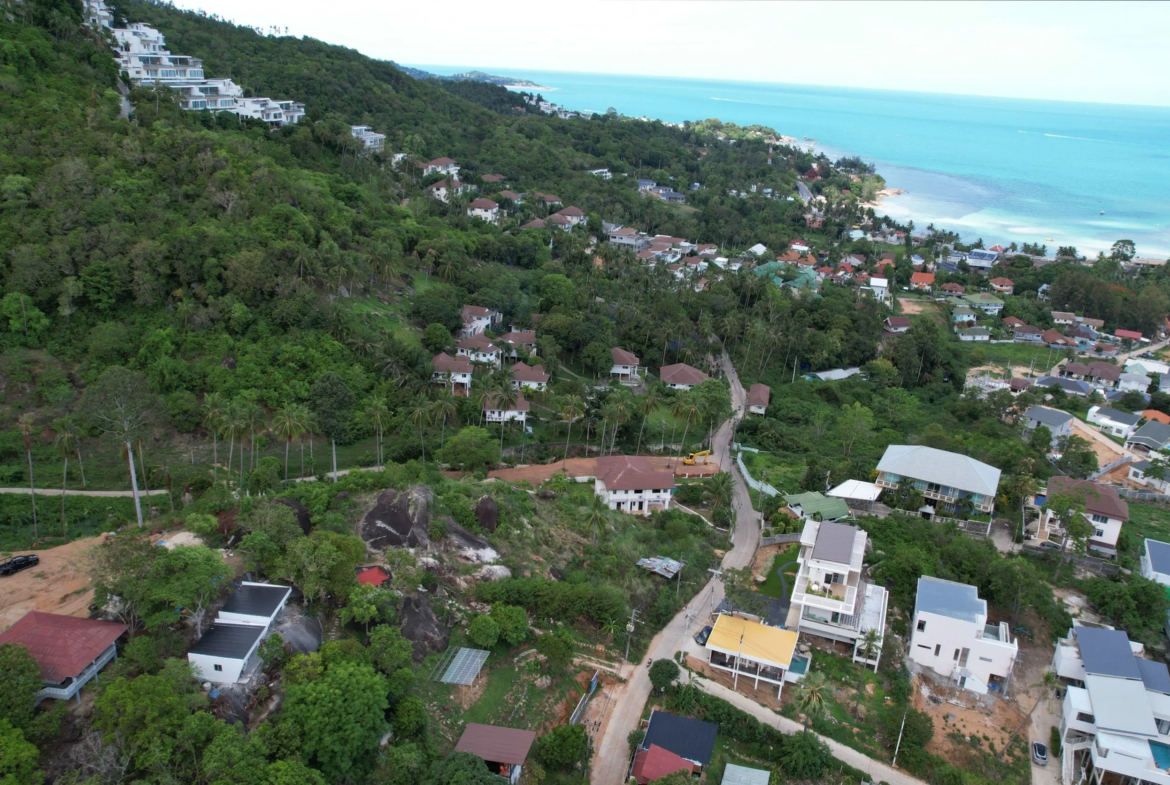 Exceptional Sea View Investment Land in Lamai – Flexible Plot Options