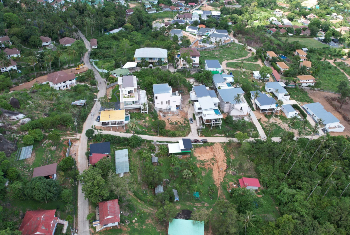 Exceptional Sea View Investment Land in Lamai – Flexible Plot Options