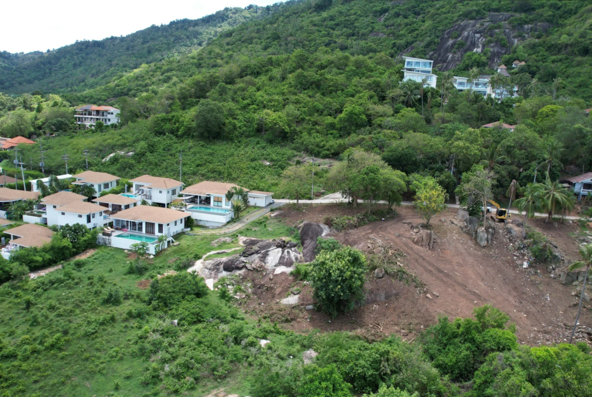 Exceptional Sea View Investment Land in Lamai – Flexible Plot Options