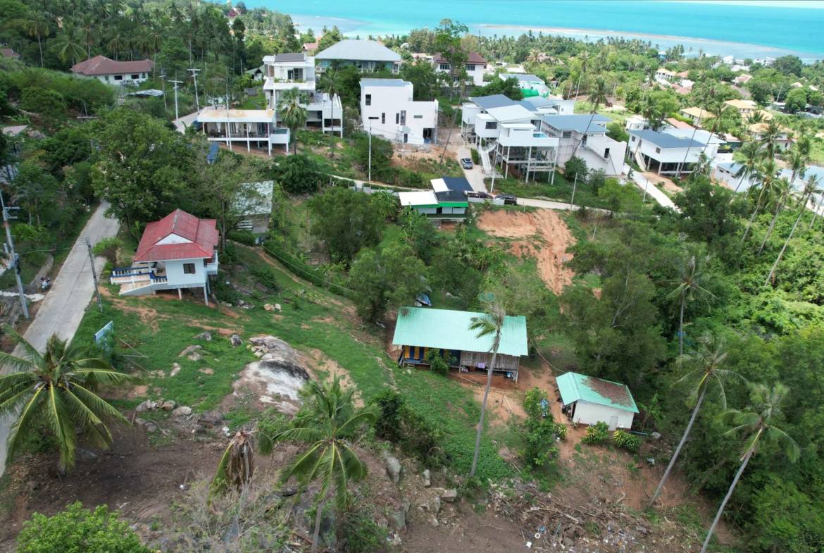 Exceptional Sea View Investment Land in Lamai – Flexible Plot Options