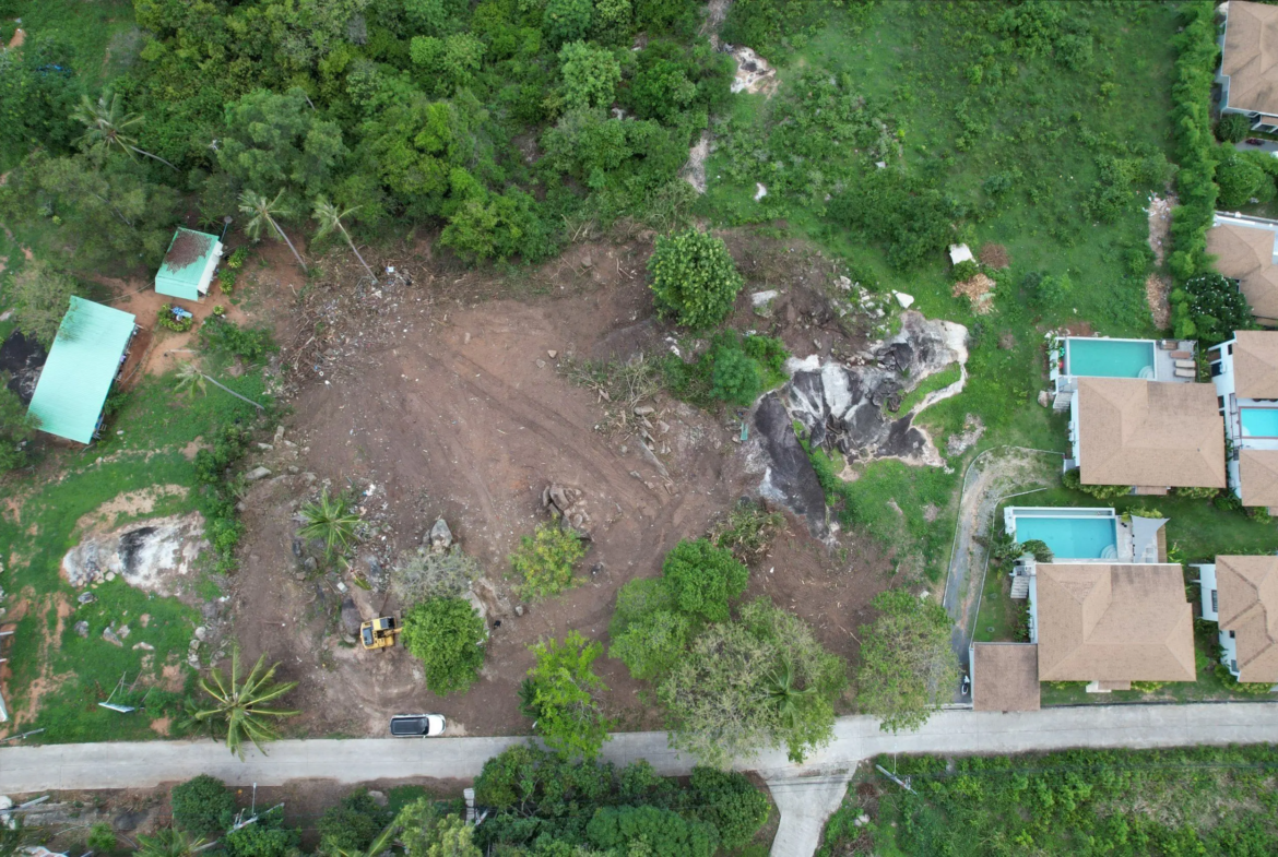 Exceptional Sea View Investment Land in Lamai – Flexible Plot Options