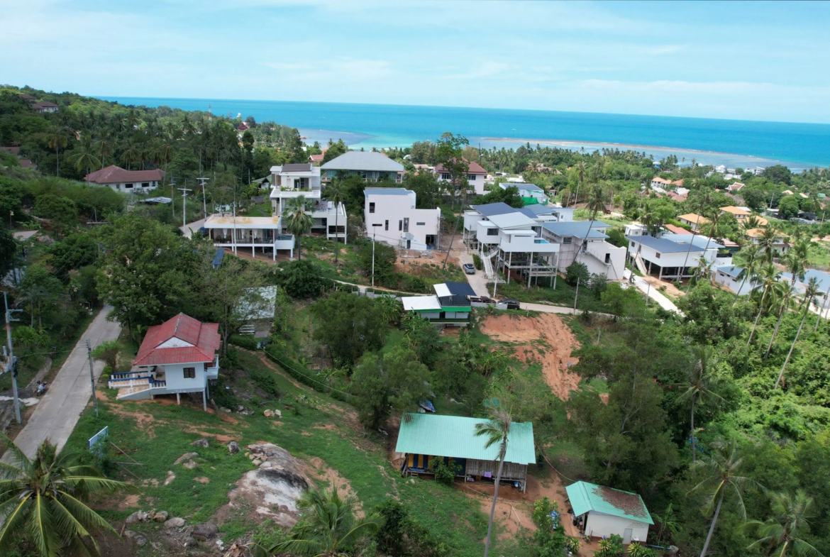 Exceptional Sea View Investment Land in Lamai – Flexible Plot Options