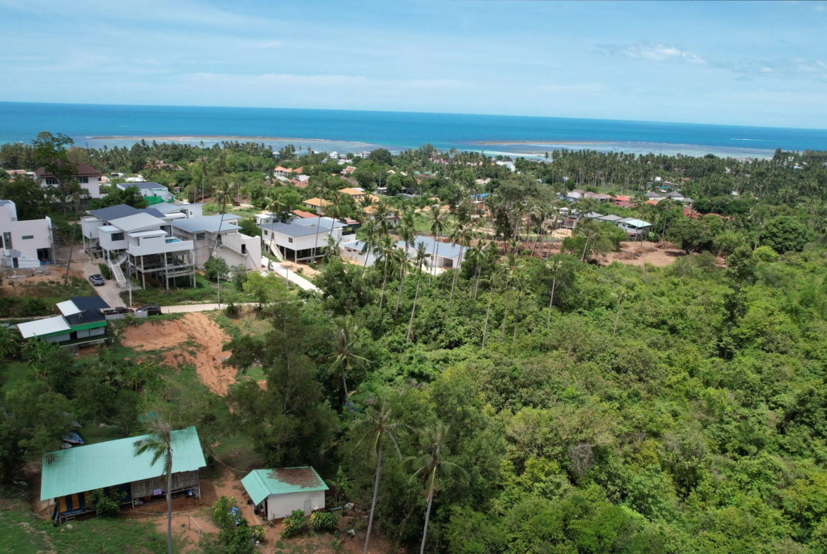 Exceptional Sea View Investment Land in Lamai – Flexible Plot Options