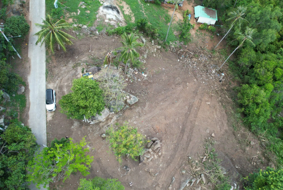 Exceptional Sea View Investment Land in Lamai – Flexible Plot Options