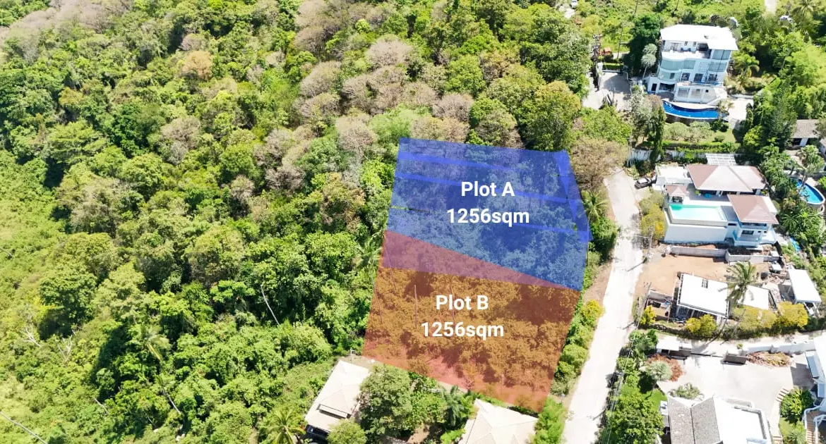 Sea-View Freehold Land for Sale in Ang Thong (Soi 2), Koh Samui