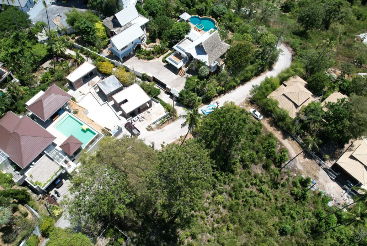 Sea-View Freehold Land for Sale in Ang Thong (Soi 2), Koh Samui