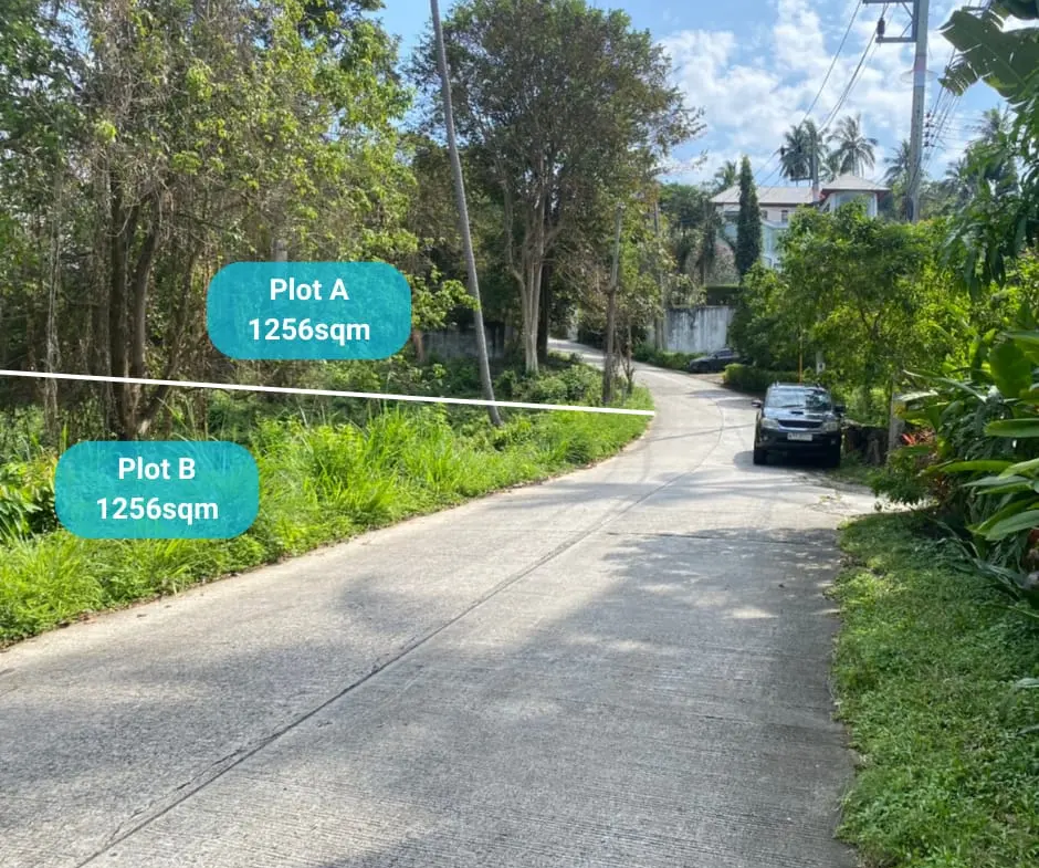 Sea-View Freehold Land for Sale in Ang Thong (Soi 2), Koh Samui
