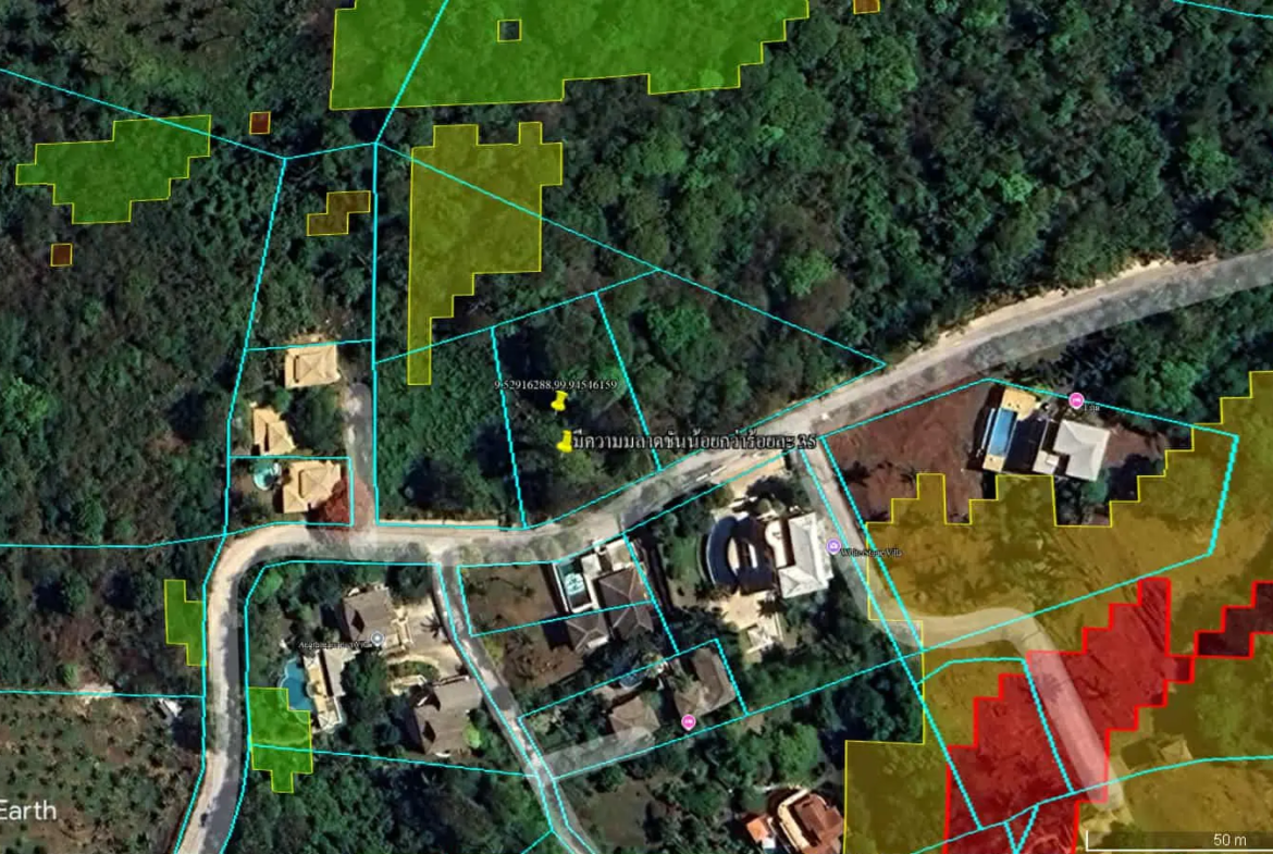 Sea-View Freehold Land for Sale in Ang Thong (Soi 2), Koh Samui