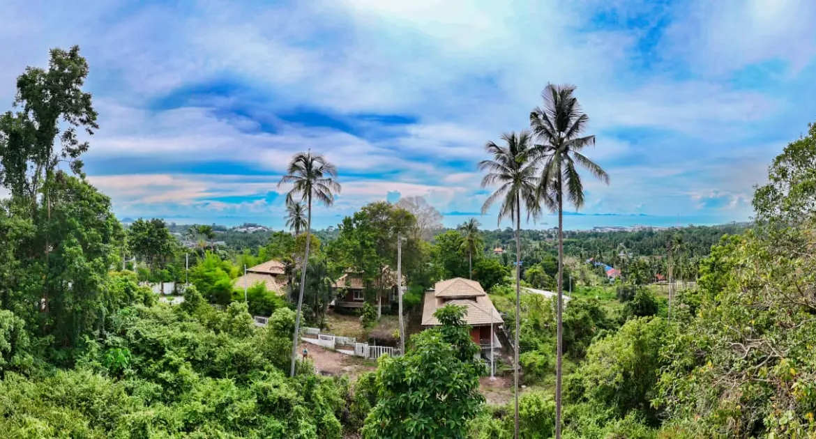 Sea-View Freehold Land for Sale in Ang Thong (Soi 2), Koh Samui