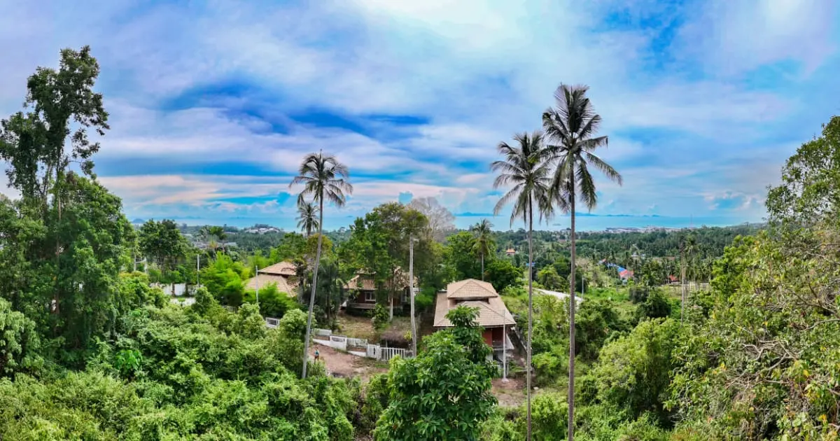 Sea-View Freehold Land for Sale in Ang Thong (Soi 2), Koh Samui