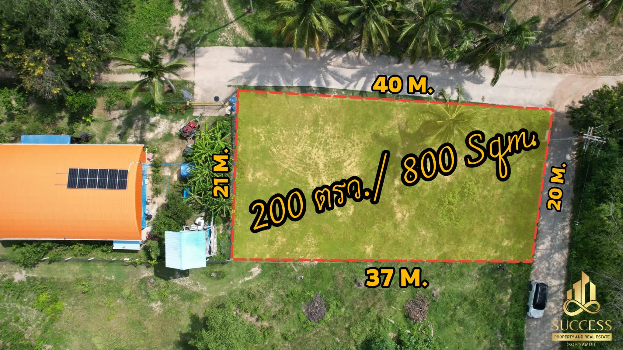Land for Sale in Taling Ngam, Koh Samui